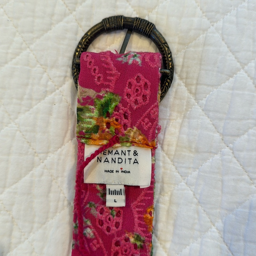 Henant & Nandita fabric belt
